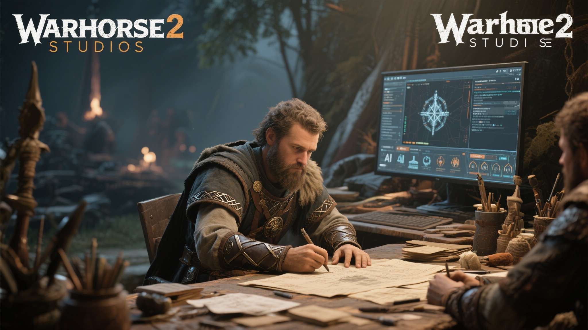 面对外界对AI大规模取代开发人员的质疑，Warhorse Studios官方回应